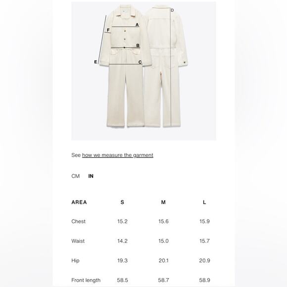 ZARA CONTRAST TOPSTITCHING CORSET LINEN BLEND JUMPSUIT - Picture 6 of 14